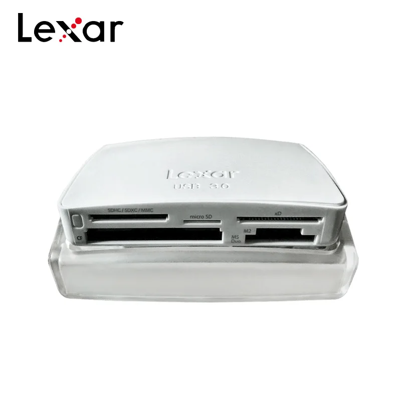 Lexar USB 3,0 кард-ридер 25 в 1 CF карта высокая скорость XD M2 Мульти для Micro SD карты