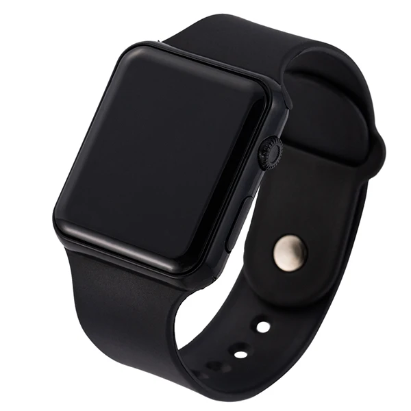 relogio feminino светодиодный цифровой браслет часы для мужчин женщин детские часы армейские военные спортивные наручные часы Saat Reloj mujer - Цвет: Black black