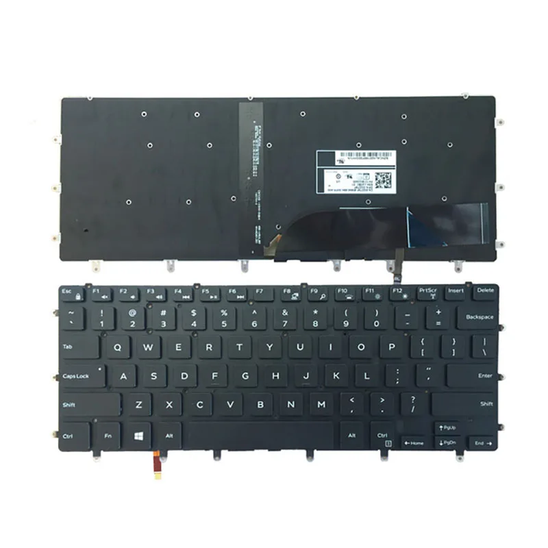 Новая клавиатура для ноутбука Dell Inspiron 7558 7568 XPS 9550 с подсветкой 0GDT9F PK131BG2A00|laptop