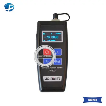 

Free shipping Optical Power Meter JW3234 -70~+6dBm or -50~+26dBm Optical Tester