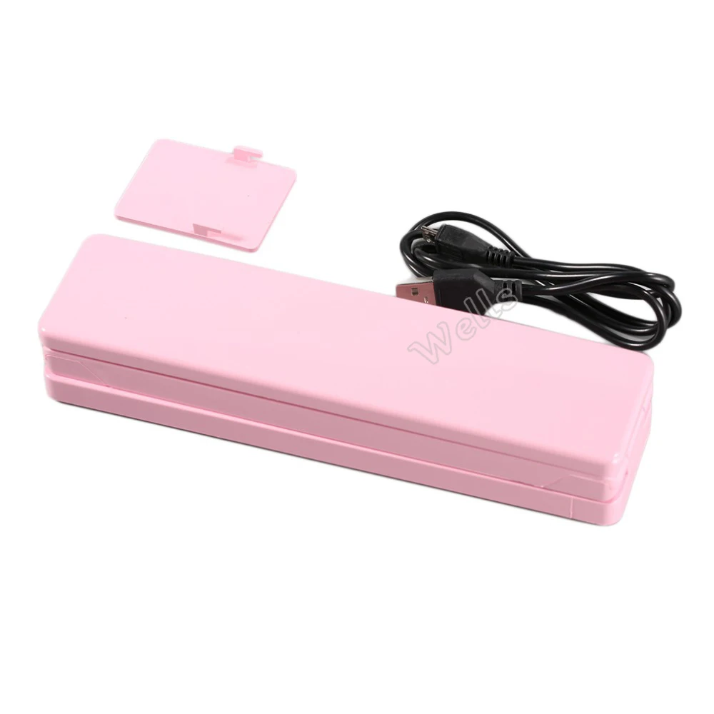  Foldable LED desk Lamp Rechargable Reading Light Touch Control Calendar Alarm Clock Temperature Dim