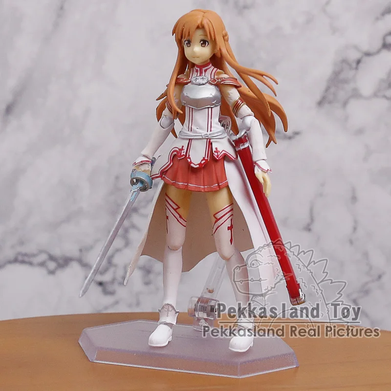 Аниме Sword Art Online S. AO фигурка Кирито/Асуна/шино Figma ПВХ фигурка игрушка Коллекционная модель