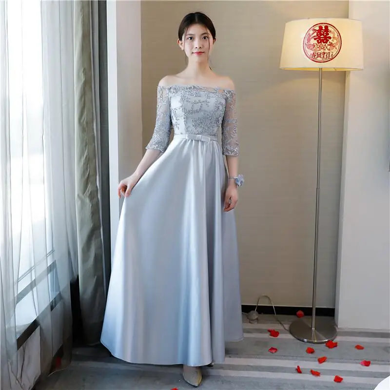 Новинка, китайское женское кружевное тонкое элегантное азиатское свадебное платье для подружки невесты, Vestidos, большие размеры, сексуальные вечерние платья для выпускного, Cheongsam XXXL - Цвет: Style 10