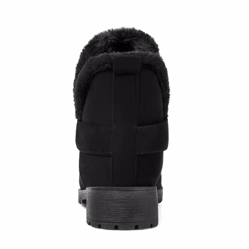 Skup TAOFFEN Plus 34 52 rozmiar hurtownie Dropship zimowe kostki buty ciepłe pluszowe śniegowce czarny hurt, na buty kobieta obuwie