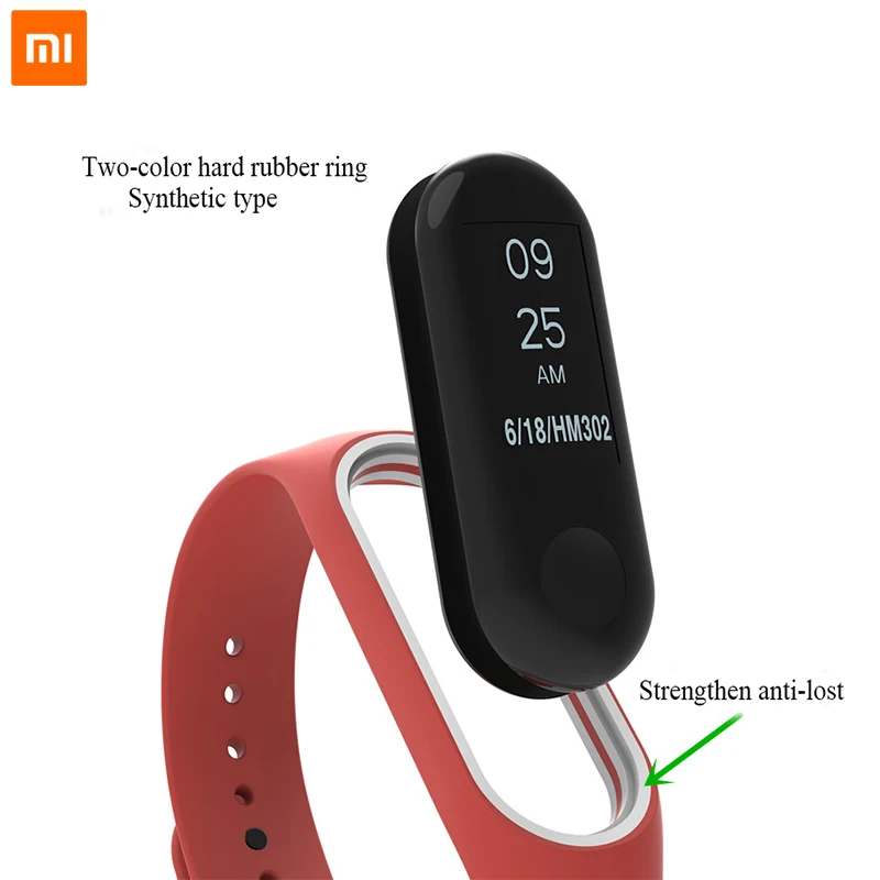 Спортивный силиконовый ремешок Xiaomi Mi 3 для часов xiaomi mi Band Аксессуары браслета band