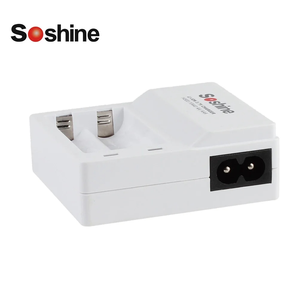 

Soshine F7 2-Solt Intelligent fast battery charger for 3.7V 14500 10440 AA AAA Lithium Li-ion Rechargeable Battery