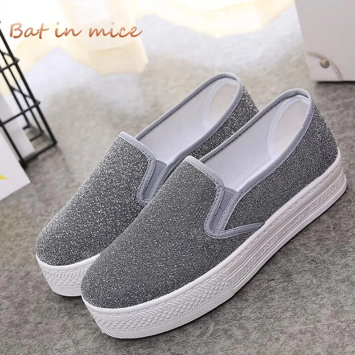 women's canvas slip on flats