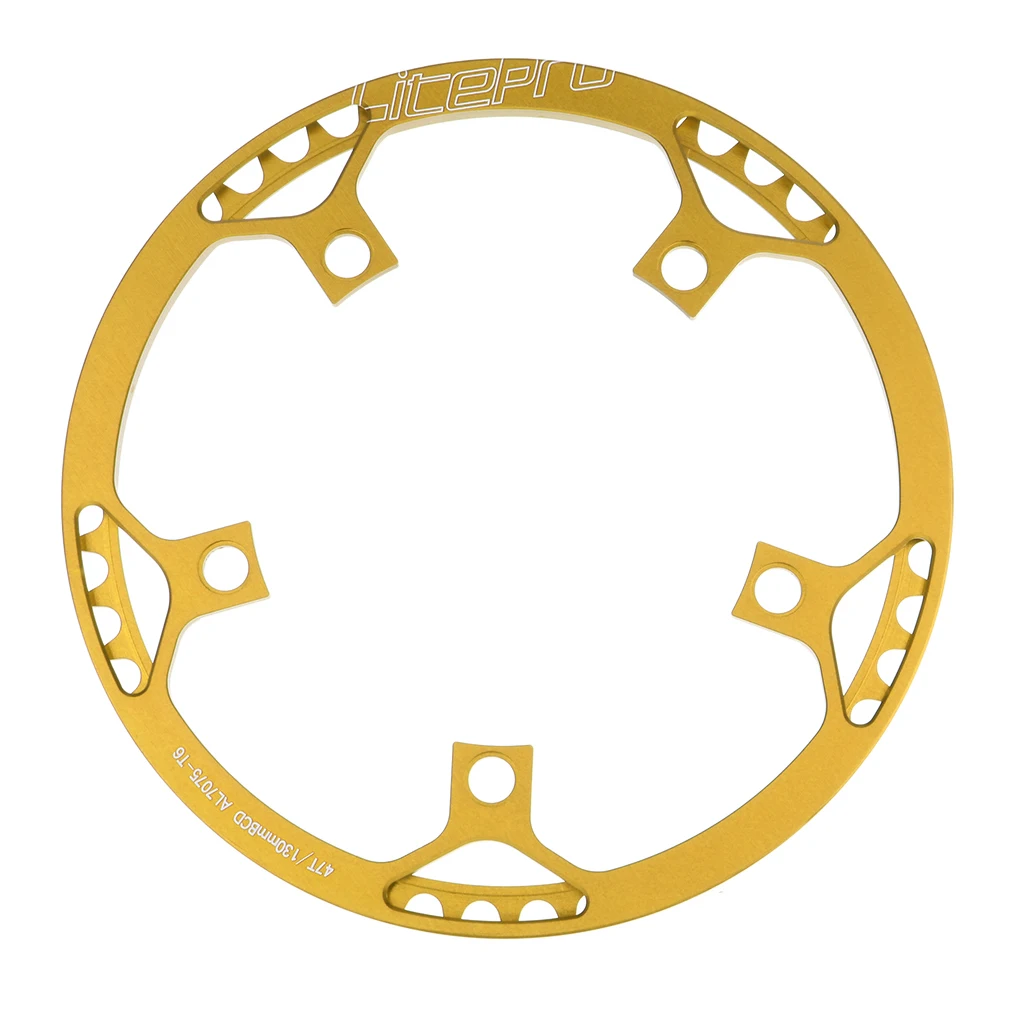 Bicycle Chainring Narrow Wide Chain Ring Sprockets Cranksets Guard Protector 130mm BCD - Bike Accessories