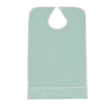 Waterproof Elder Adult Mealtime Bib Clothing Protector Disability Aid Apron Strong Absorbent