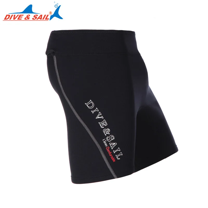 Dive& Sail 1,5 мм лайкра неопрен шорты мужские гидрокостюм брюки для парусного спорта плавание дайвинг подводное плавание серфинг xxxl Короткие - Цвет: Grey  006 men
