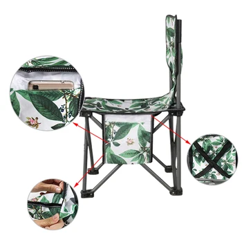 

Outdoor Folding Chair Portable Fishing Stool Art Student Sketching Chair Non-slip Beach Small Bench Train Without Seat Artifact
