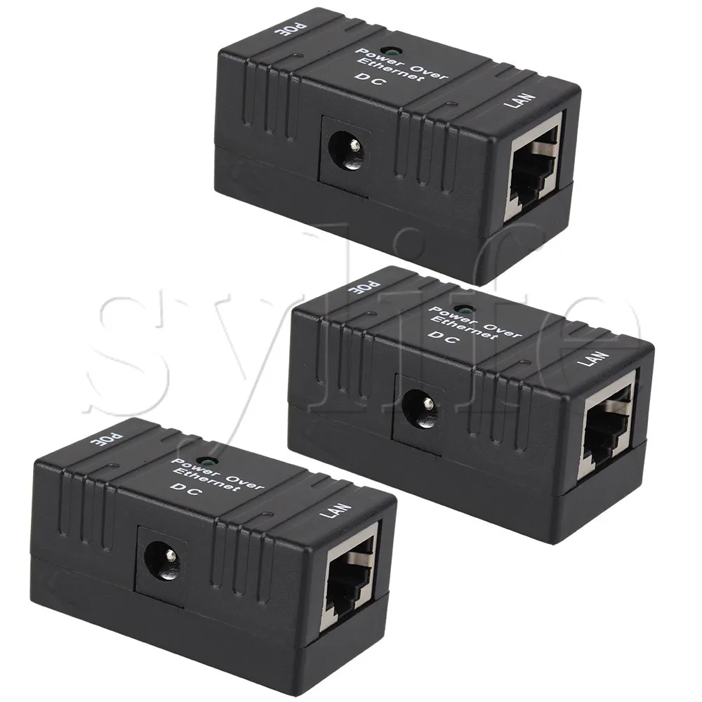POE Power over Ethernet Cable Gigabit Passive Injector ...
