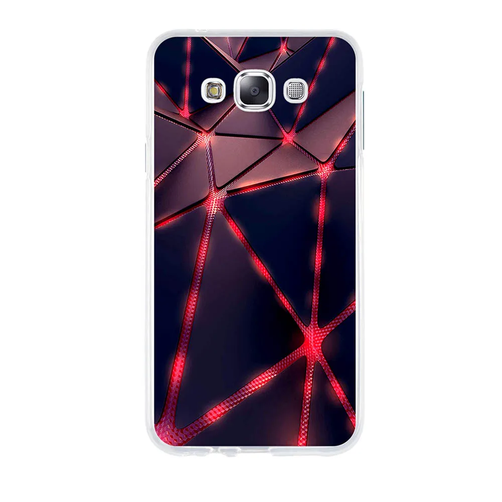 Чехол для Samsung Galaxy E7 мягкий силиконовый чехол из ТПУ телефона E7000 E7009 E700F задняя