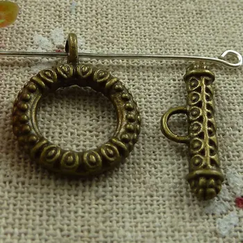 

72 sets bronze plated nice clasps 23x17`23x8mm #1490