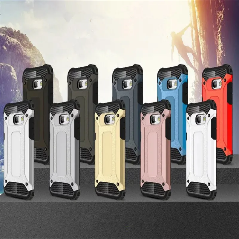 

Hybrid Carcasas Cover For Samsung Galaxy A520 A5 2017 Case Shockproof Neo Hybrid Tough Armor Slim Covers Cases
