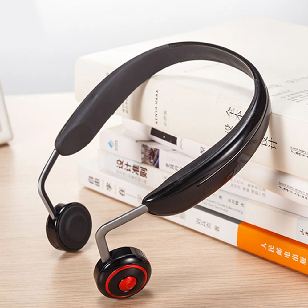 

BH128 Bluetooth 4.2 Wireless Earphone Outdoor Sports Headset Bone Conduction Headphones 8GB MP3 Player Hands-free w/ Microphone