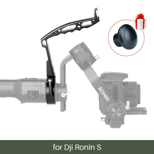 Двойная Ручка слинг Верхняя ручка для Dji Ronin S SC Zhiyun Crane 2 V2 Plus кольцо Крепление ручка - Цвет: for Ronin S