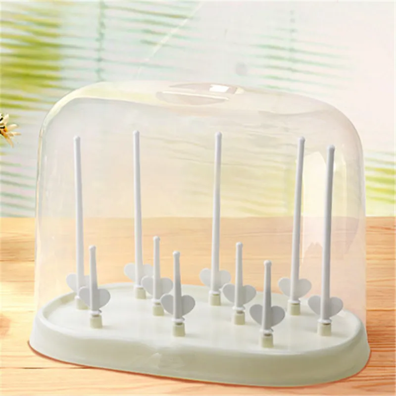 baby detachable feeding bottle drying rack nipple shelf pacifier