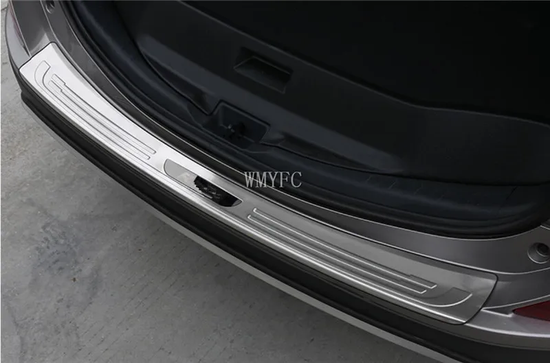 Для Toyota RAV4 AX40 задний бампер багажник порог порога внешняя защитная крышка отделка нержавеющая сталь аксессуары