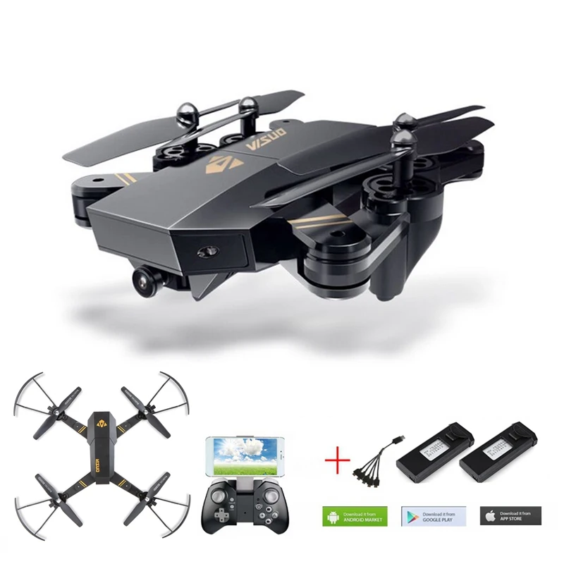 

Xs809hw Selfie Drone With Camera 720p Fpv Quadcopter Rc Drone Xs809w Helicopter Remote Control Toy For Kids Dron VS 8807W YH19HW