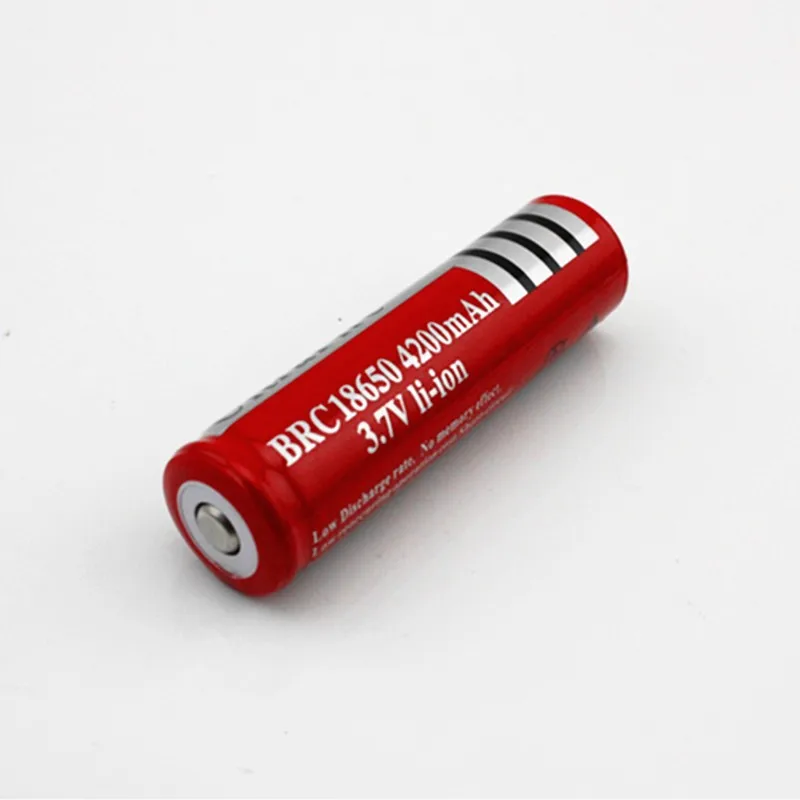 Dinto 2 шт 4200 mAh 3,7 V 18650 литий-ионная аккумуляторная батарея для светодиодный фонарик фонарь лазерная ручка