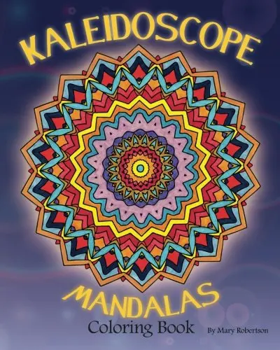 Kaleidoscope Mandalas Coloring Book Volume 1 English - 