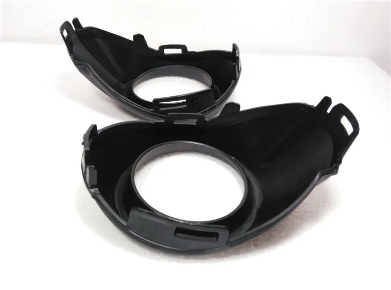 Пара передних противотуманных фар декоративная крышка для 2012 Ford для Focus Черная передняя противотуманная фара рамка
