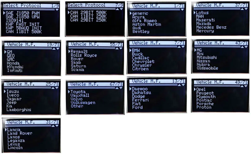 ms VS890 OBD2 Vgate 4
