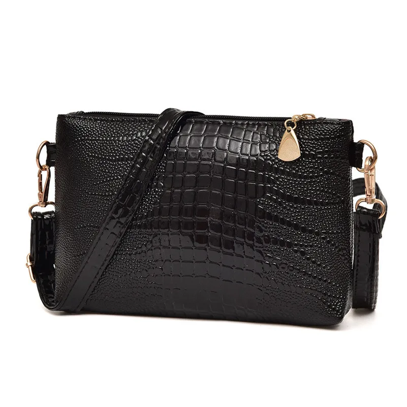 

women bag Handbags 2017 Hot Selling Women Fashion Crocodile Pattern Shoulder Bag Small Tote Ladies Female High Grade Bags A8