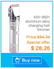 Kemei KM-5017 триммер для волос перезаряжаемая электрическая машинка для стрижки волос Водонепроницаемая Высокая мощность для мужчин детская машинка для стрижки Парикмахерская бритва