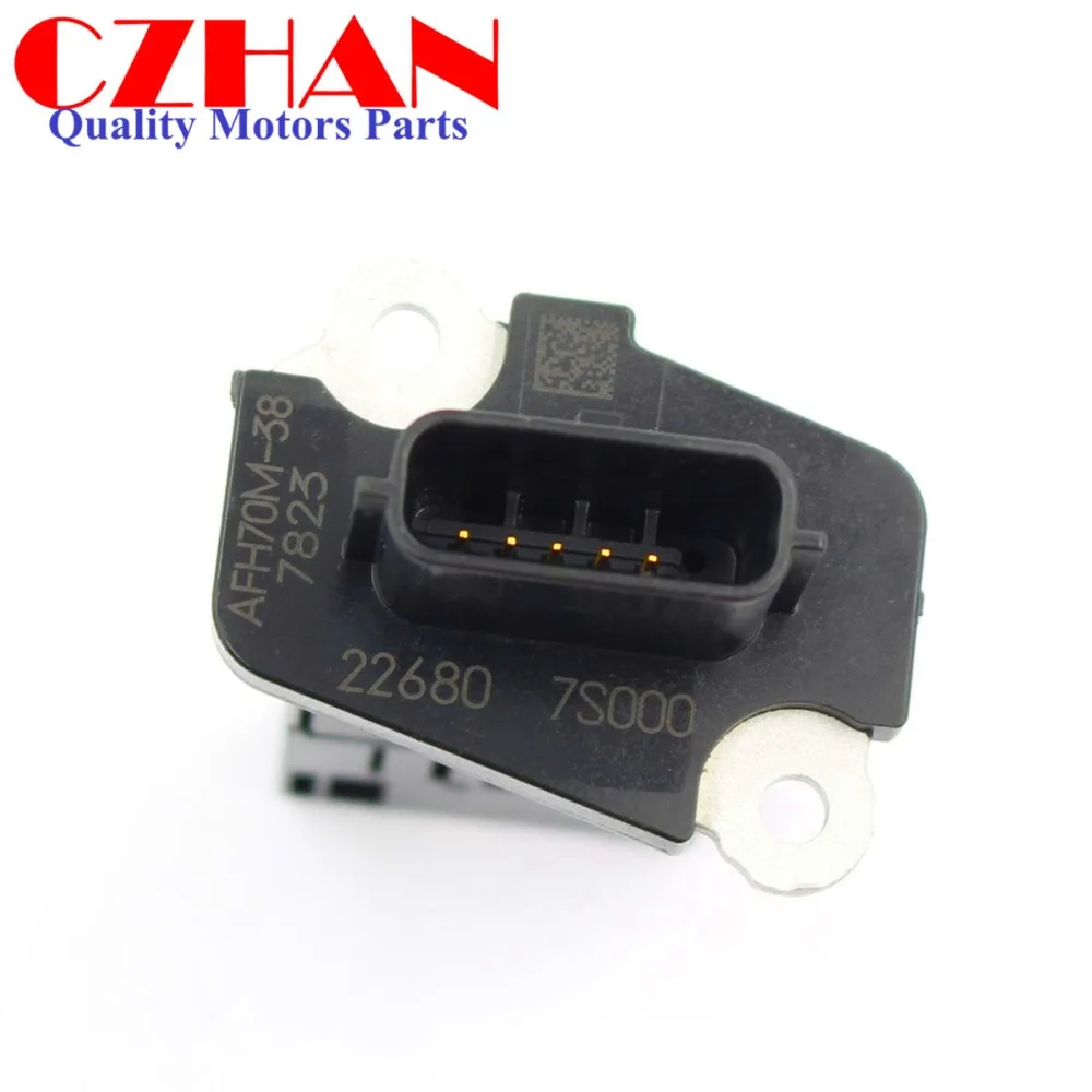 Японский расходомер воздуха MAF 22680 7S000 для Nissan Note Navara Murano X Trail Maxima QASHQAI JUKE sensor