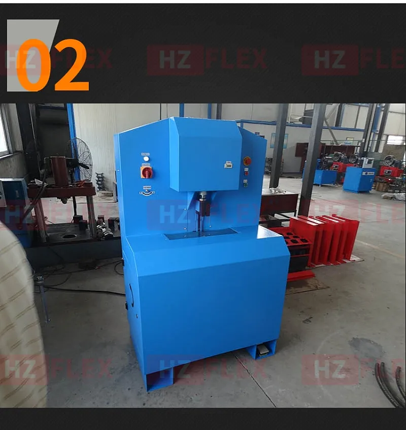 2019 HZFLEX HZ-520C гидравлический машина для нарезки шлангов