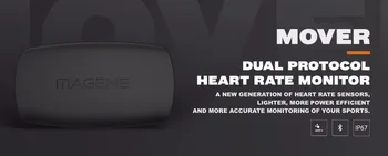 

Bluetooth4.0 ANT+ Heart Rate Sensor Compatible GARMIN Bryton IGPSPORT Computer Running Sport Bike Heart Rate Monitor Chest Strap