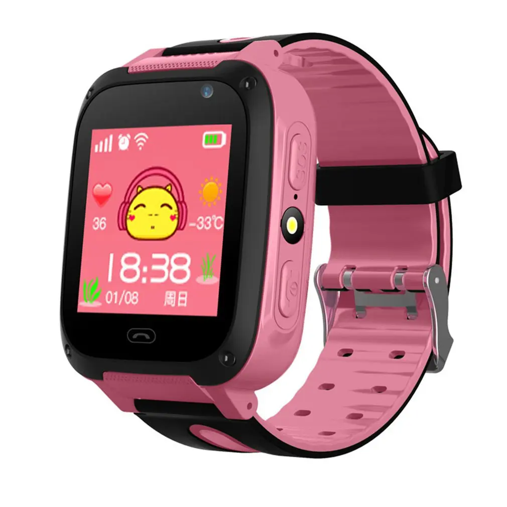 

1.44 Inch Screen Children Smart Watch Anti Lost Monitor Kids Remote Camera SOS Emergency Alarm Watch Phone Support 2G