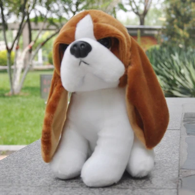 stuffed hound dog