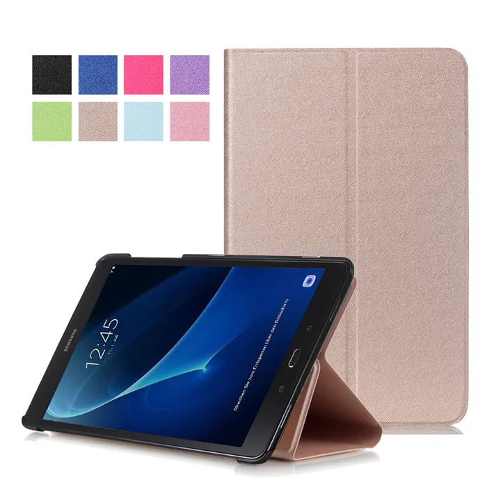 100 шт. PU Стенд чехол для Samsung Galaxy Tab 10.1 T580 t585 t580n t585n 10." Планшеты+ Экран протектор