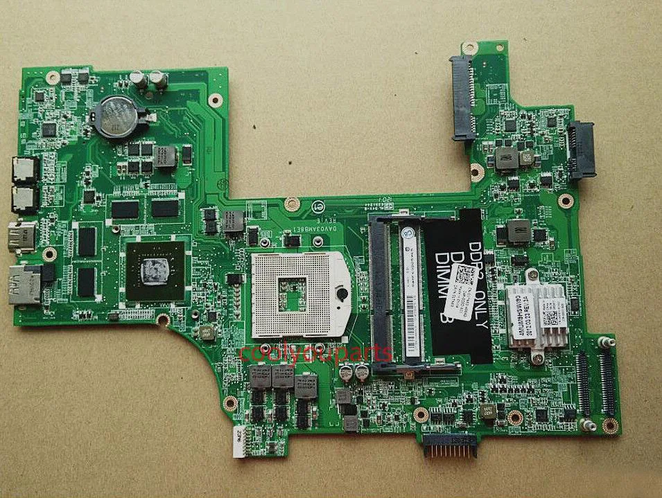 Материнская плата ноутбука для dell Vostro 3750 1TN63 01TN63 CN-01TN63 HM67 DDR3-Встроенная видеокарта