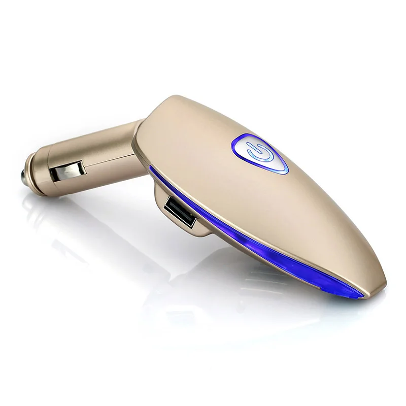 

Car Air Purifier Ionizer Air Freshener Oxygen Bar LED Light Indicator Dual USB Charger Negative Ion VS998