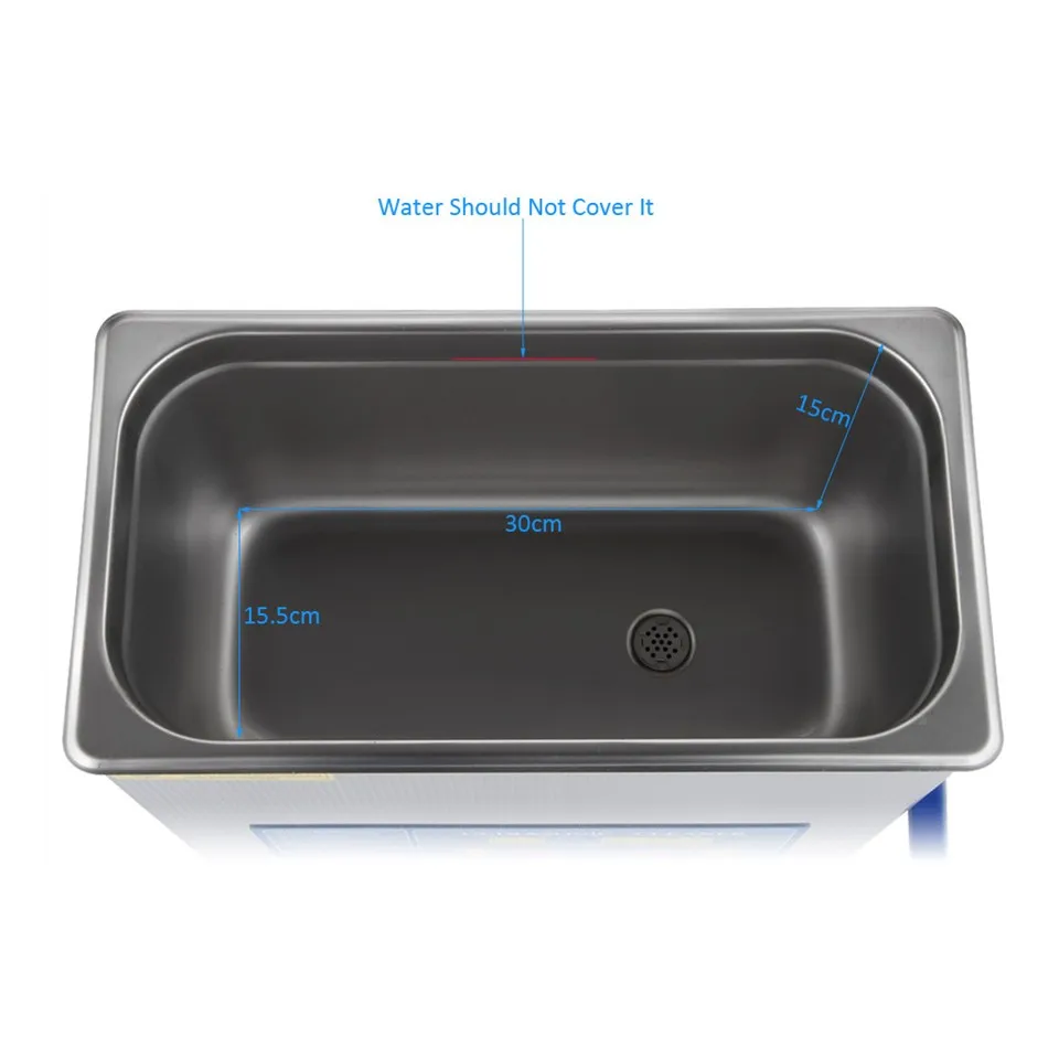 Digital Ultrasonic Cleaning Transducer Baskets Jewelry Watches Dental PCB CD 0.8L 35W 42kHz Ultrasound Cleaner Ultrasonic Bath4