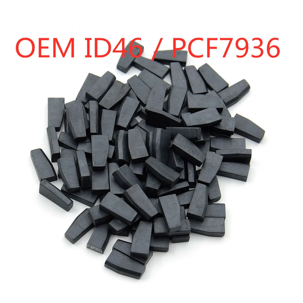 

RIOOAK car key transponder chip 1pc id46 PCF7936 transponder chip best quality for Hyundai for Peugeot for Citroen