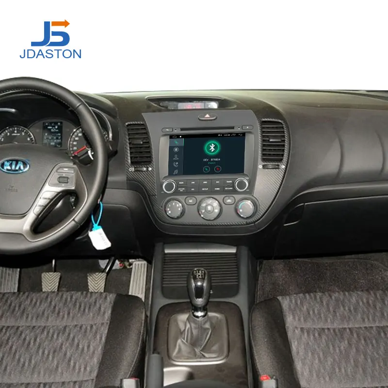Excellent JDASTON Android 9.1 Car Multimedia DVD Player For Kia CERATO K3 FORTE 2013-2015 2016 2 Din Car Radio GPS Navigation Stereo WIFI 5