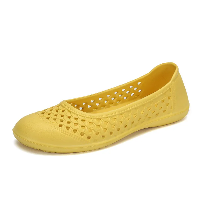 

Summer Slippers Women Rubber Shoes Beach Sandals Sea Clogs Gilr Slides Outdoor Flip Flops Slip on Breathable Flat Platform Mujer
