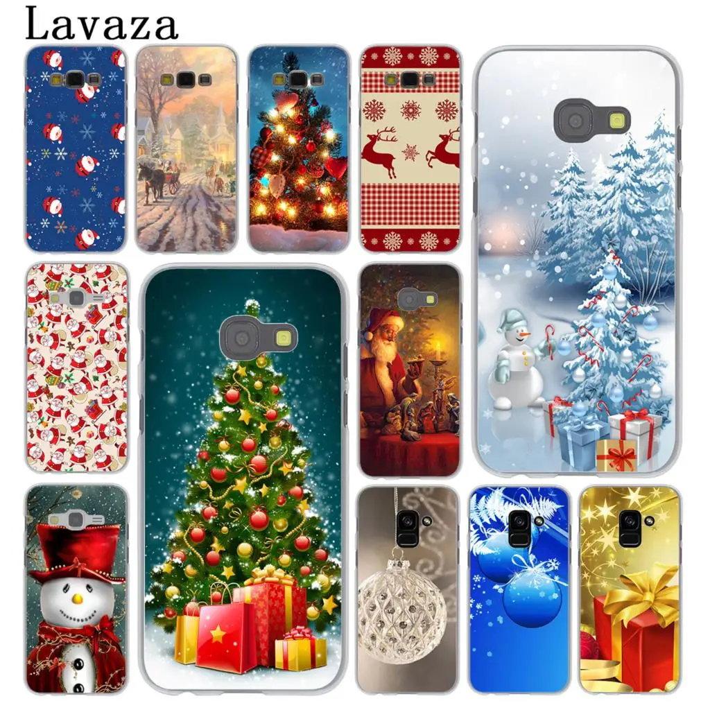 Новогодний чехол для Samsung Galaxy Note 10 9 8 A9 A8 A7 A6 Plus 2018 A3 A5 2017 2016 2015 A2|case for samsung galaxy|case