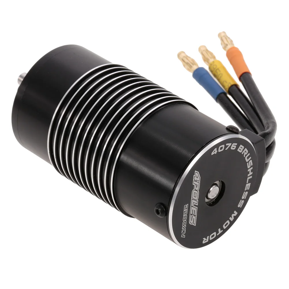 

SURPASS HOBBY 4076 2200KV Sensorless Brushless Motor for 1/8 TRAXXAS HPI RC Car Truck