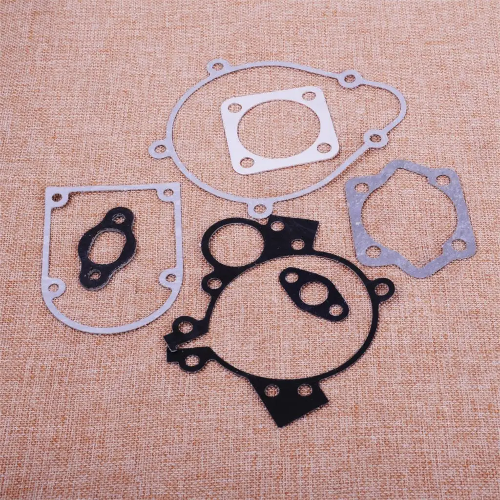 CITALL Motorcycle Gas Engine Gasket Kit Fit for 2 Stroke 49cc 66cc 80cc Motorized Bike photo