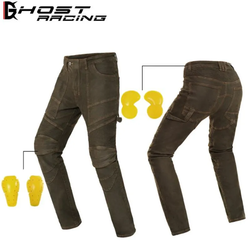 

Motorcycle Pants Trouser Denim Riding Motorcycle Jeans Men Cafe Racer Street Cruiser Motorbike Pantalon Moto Pants Armor