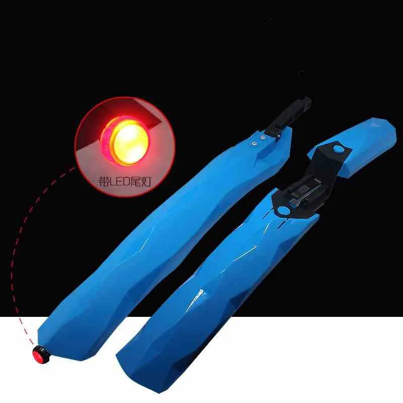 Bike Mud Guards Bike Fender Cycling Wings Mountain Mtb Mudguard 4 Colors Wings For Bicycle Bike Accessories Bike Parts