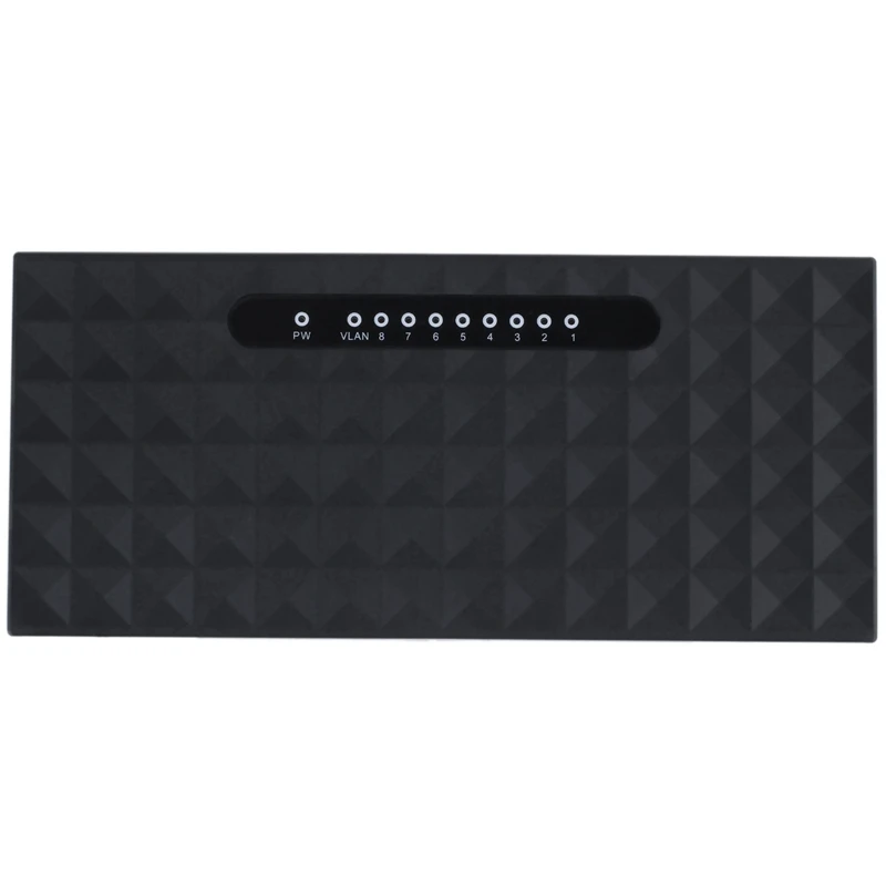 Мини Lan Ethernet Poe сетевой настольный коммутатор 8 Порты и разъёмы 10/100 Мбит/с Fast Интернет концентратор штепсельная вилка европейского стандарта