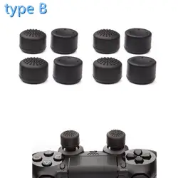 Для Sony Игровые приставки 4 PS4 Slim PRO джойстик силиконовая аналоговый контроллер Стик Ручки рулевые для мотоциклов Кепки кожного покрова 8