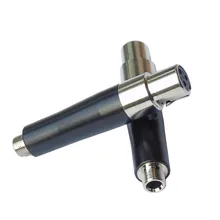 high quality 2pcs lot Mini Xlr 3pin Female to 1 8 3 5mm female Audio Adapter for applied to high end headphones etc electronic